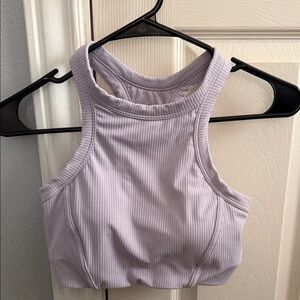 Women's Lululemon Ribbed Sports Bra